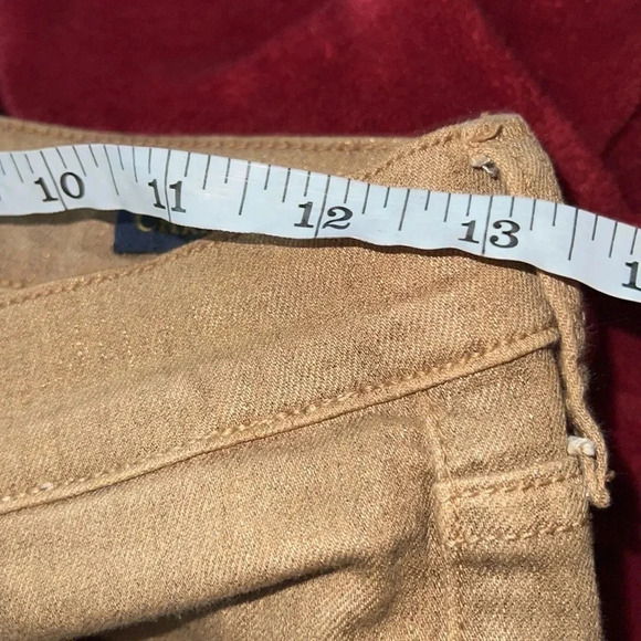 Lucky Braid Charlie Skinny Metallic  Gold jeans Sz 0 - Picture 7 of 14